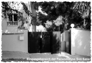 Eingang Feriendialyse